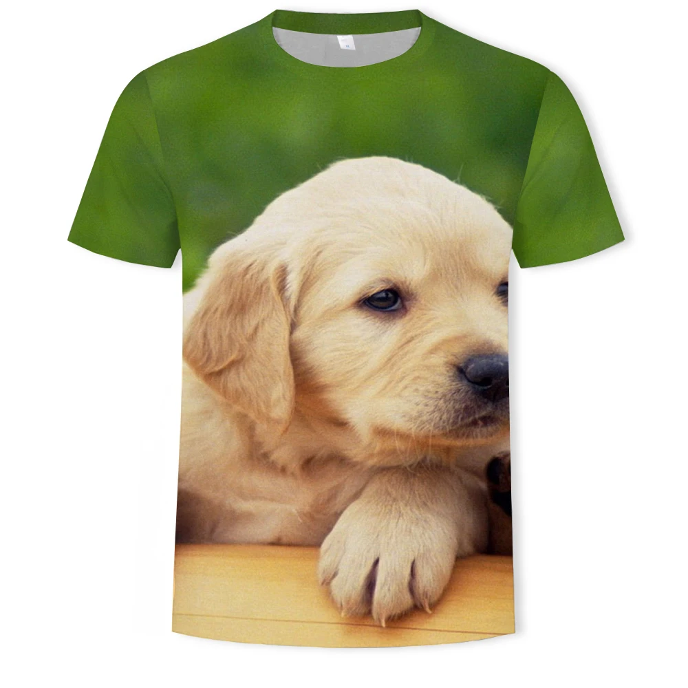 

Men's T-shirt 3D Printing T-shirt Cartoon Pet Cute Bear Summer Shirt Oversized T-shirt Anime T-shirt Family Suit Clothing
