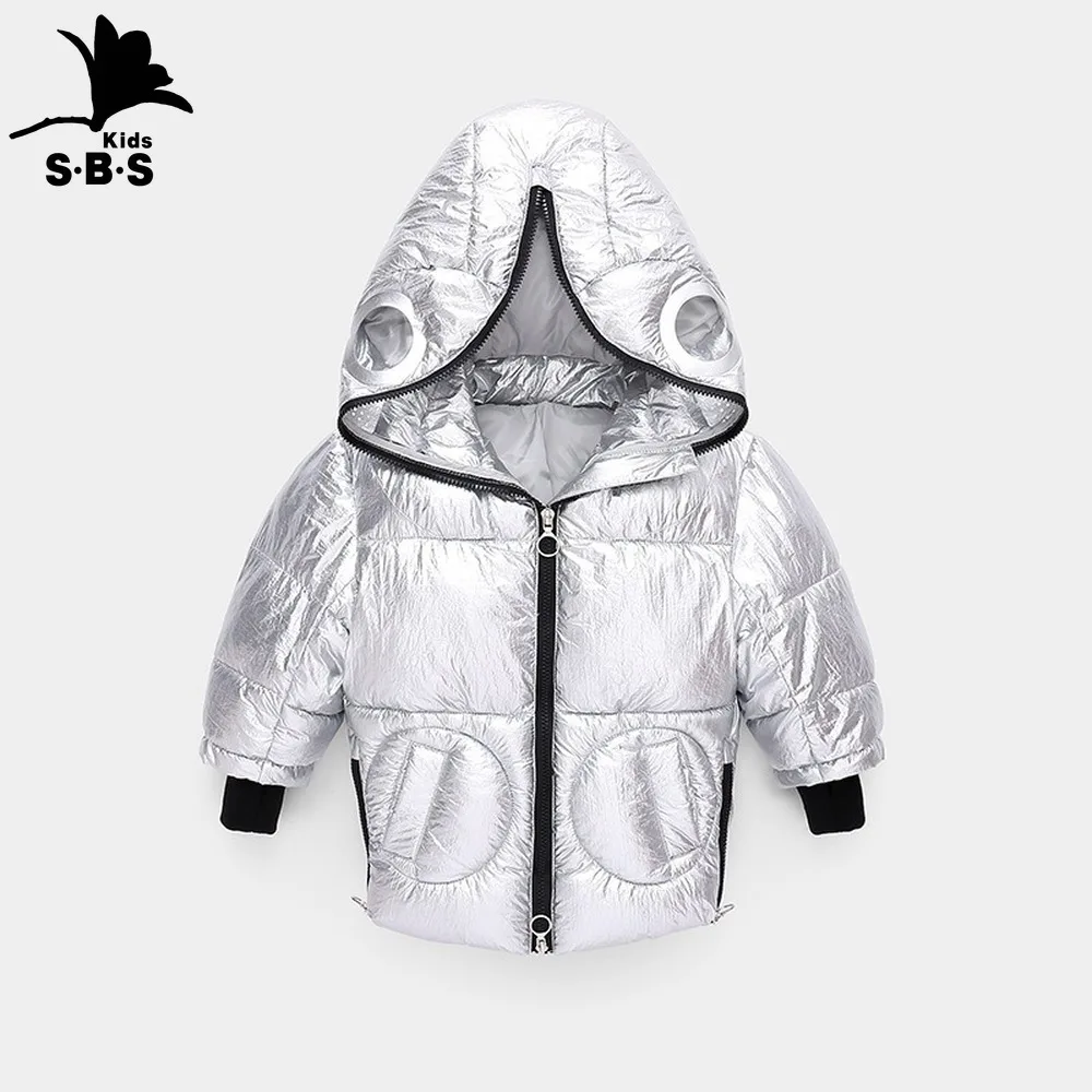 Пальто для мальчиков детская зимняя куртка пуховое пальто хлопковая с капюшоном