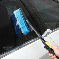 car cleaning brush tools car wash brush retractable long handle water flow detector foam bottle cleaning