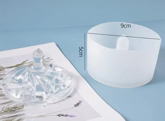 Чашка с короной силиконовая форма ящик для хранения ювелирных изделий