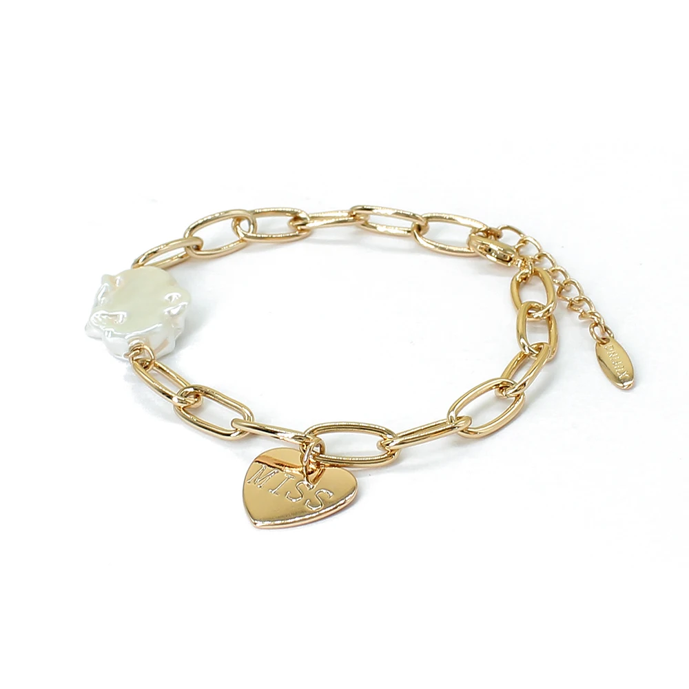 

Unisex Men Fashion Geomety Heart Lock Bracelet Bangle for Women Girls Mini Link Chain Bracelets Christmas Party Jewelry Gifts