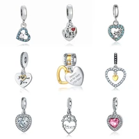 diy bracelet valentines day charms princess bijoux silver perfumes mujer originales necklace charm jewelry beads