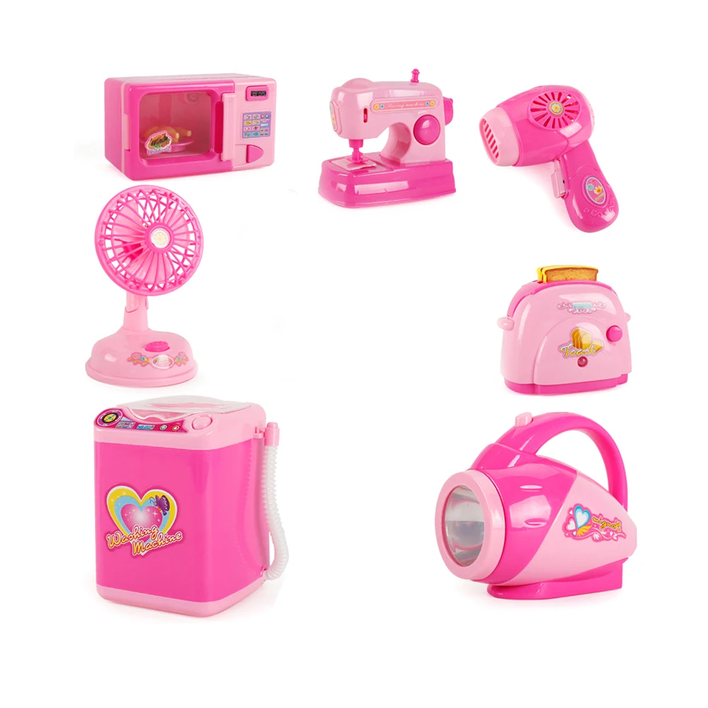 

Electric Kitchen Toys For Kid Simulation Electric Household Appliances Furniture Pretend Toy Early Education Play House Toy