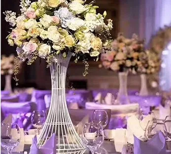 Цветок дисплей плинтус свадебный стол центральный цветок ваза напольные вазы