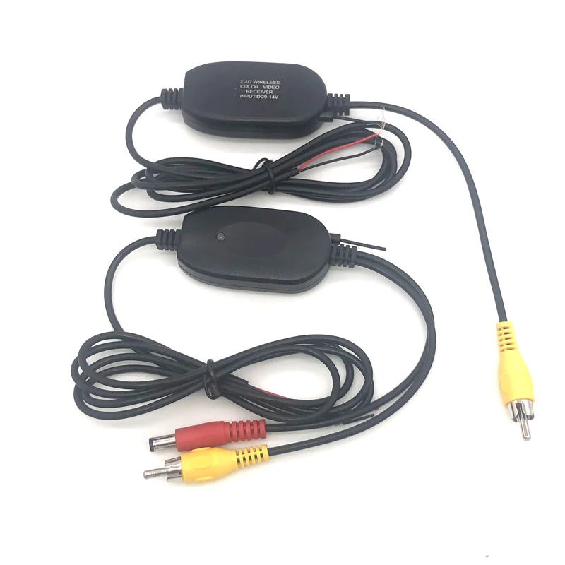 

EFHIPS Car Rear View Camera Wifi Wireless Wiring Kit 2.4GHz DC 12V Vehicle Cameras Wireless Transmitter/Receiver