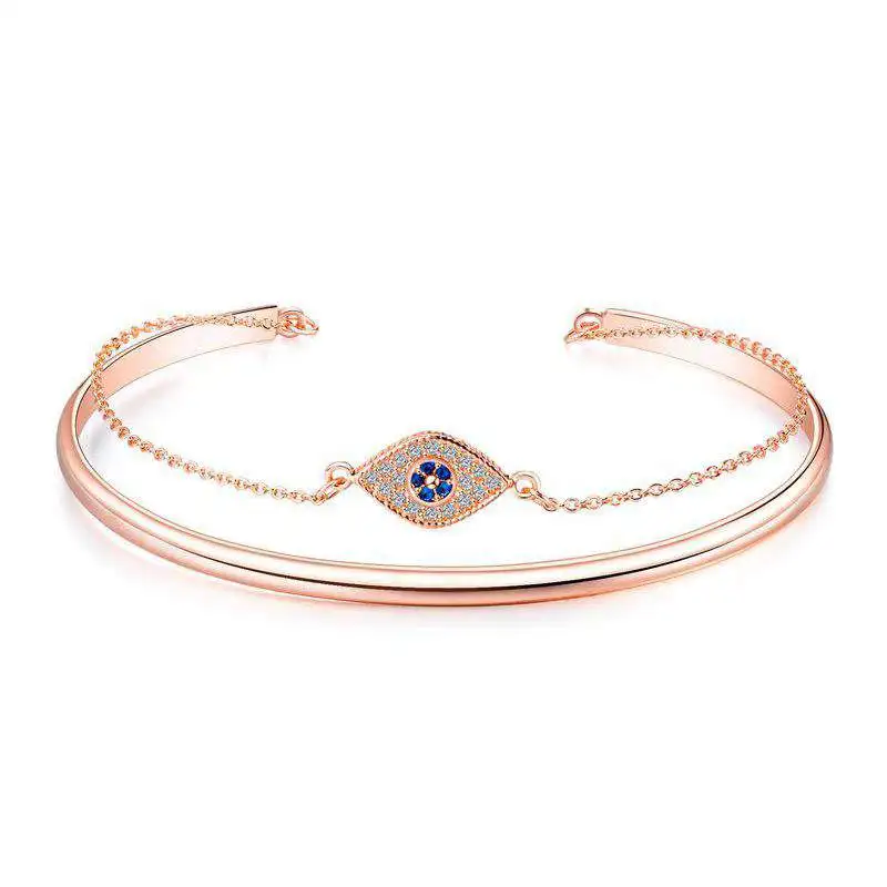 Золотистый женский браслет Hemiston с Европейским медным покрытием креативный