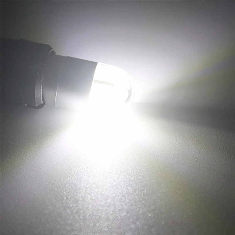 

2PCS T10 LED 194 501 W5W 2 SMD 3030 Constant current Car Auto Wedge Lights Interior lamp Lens DC 12V-24V