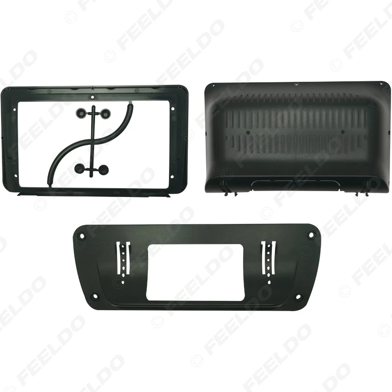 Автомобильная стереосистема FEELDO 2DIN рамка для большого экрана адаптер 9 или 10 1