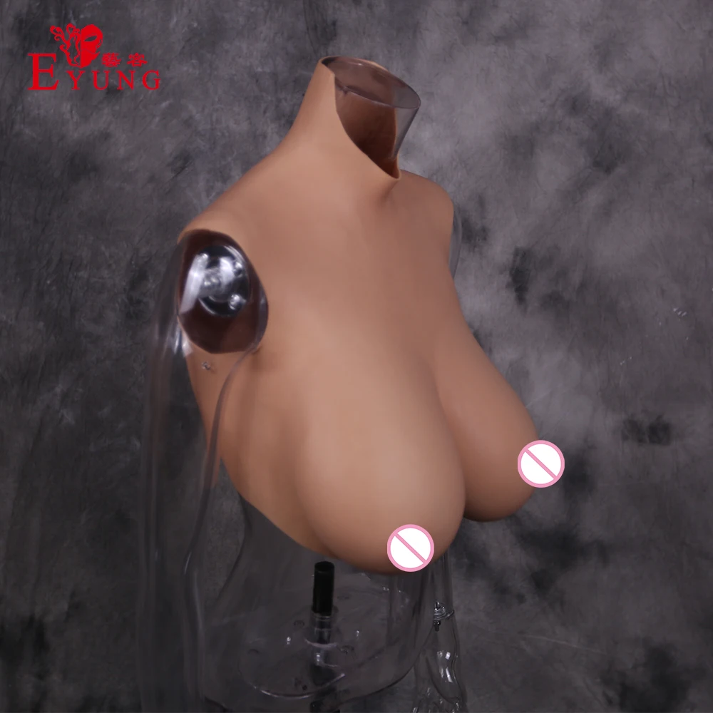 Eyung H чашка без масла силиконовые Силиконовая грудь реалистичной формы