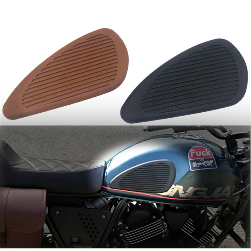 Резиновые наколенники для бензобака мотоцикла универсальные украшения кафе