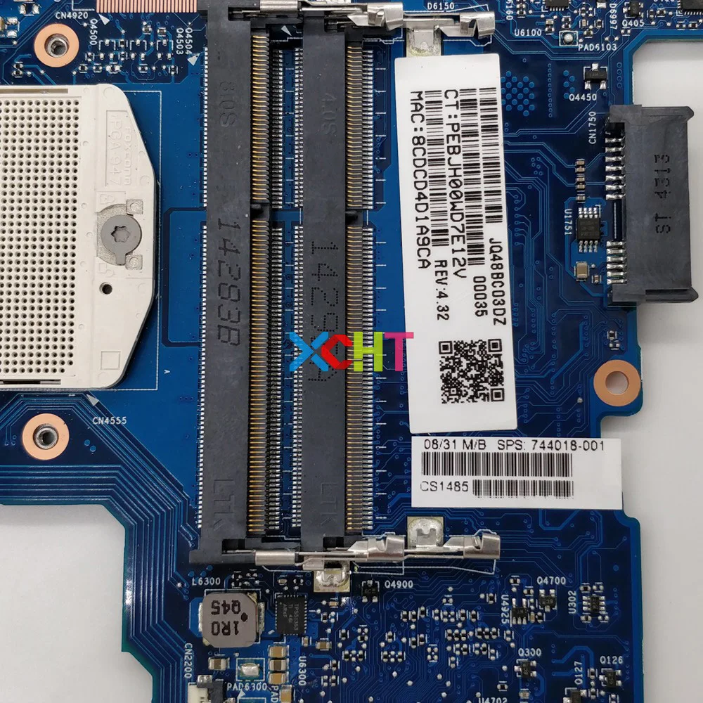 Материнская плата для ноутбука HP Probook 650 G1 Series 744018 601 501 001 HM87 протестированная и