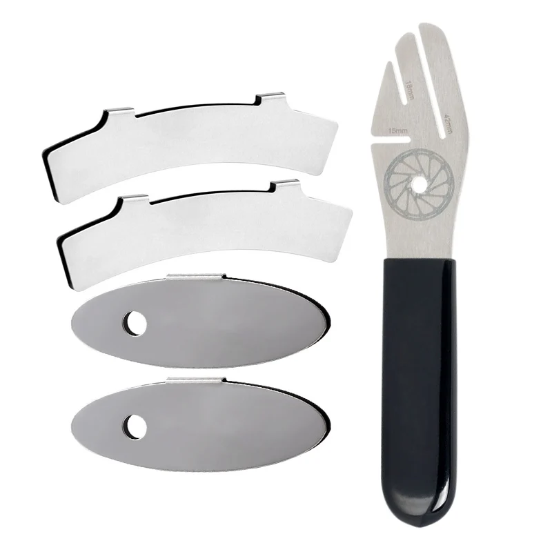 

New Bike Disc Brake Correction Wrench Brake Rotor Alignment Truing Tool with Disc Brake Pads Tool for MTB Road Bike