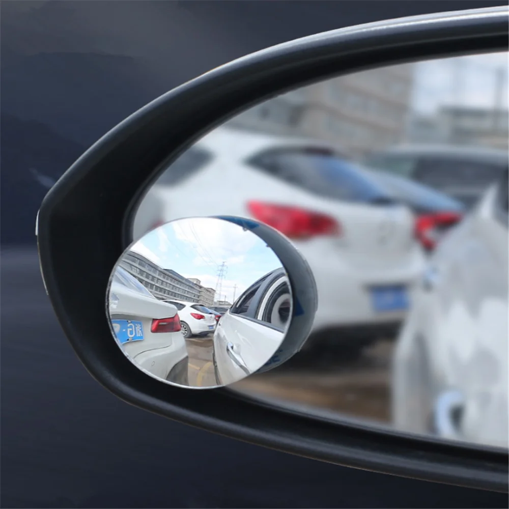 Car side blind spot small round mirror for bmw e46 audi tt nissan juke toyota avensis peugeot 5008 renault clio 4 vw golf 7