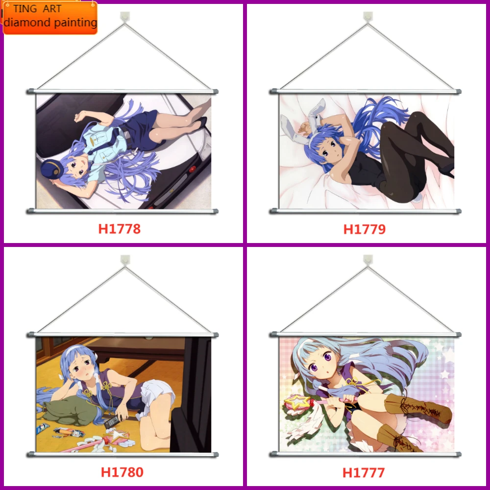 

Полная Алмазная вышивка 5D аниме Kannagi сумасшедшая Храмовая давка Nagi Алмазная мозаика алмазная живопись Алмазная мозаика DIY домашний декор