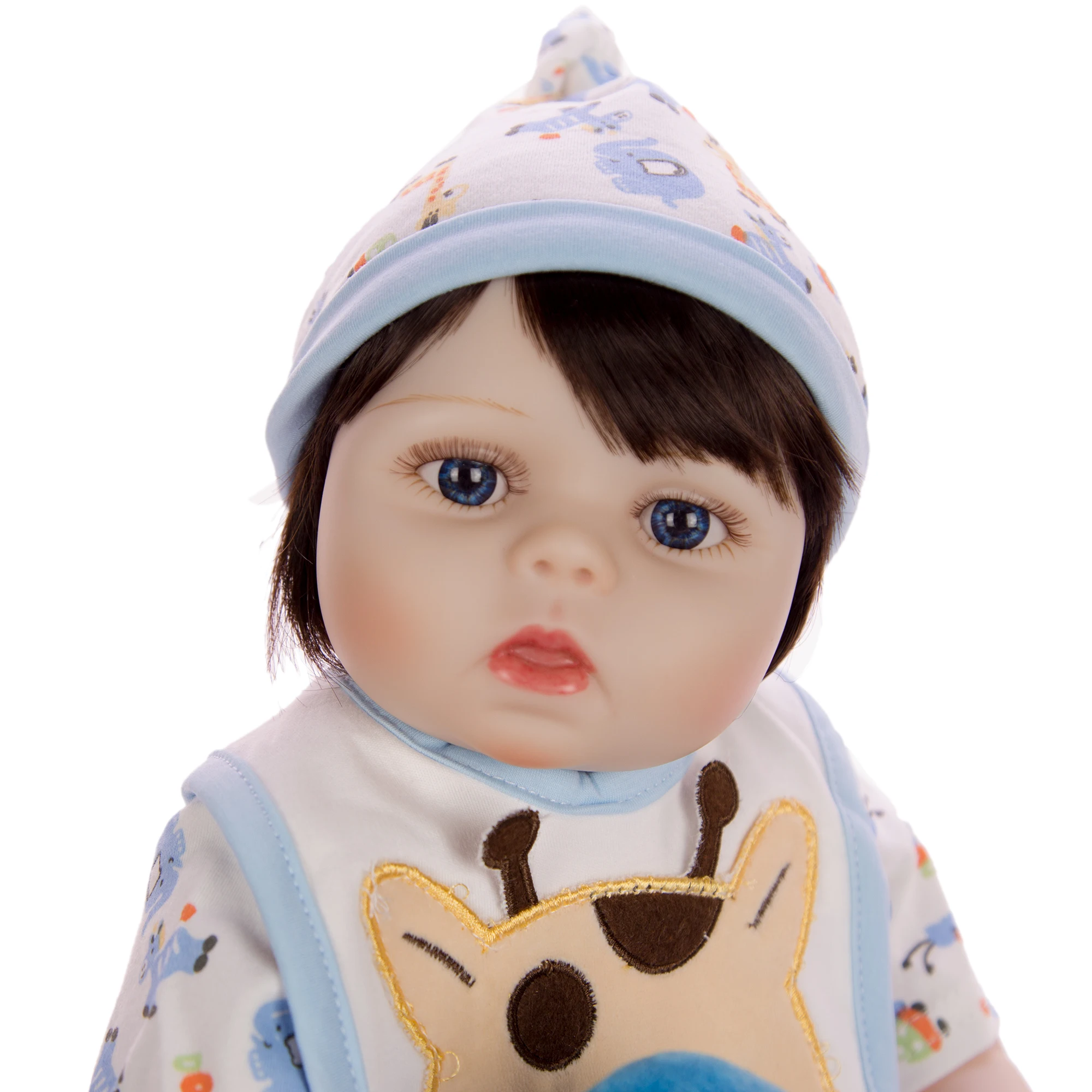 KEIUMI 19'' 48 CM SIlicone Full Body Reborn Babies Doll Lifelike Newborn Baby Boneca Girl Kid Toy Birthday present | Игрушки и