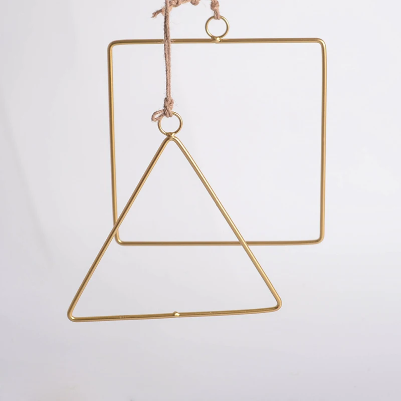 Гирлянда JAROWN в европейском стиле с геометрическим рисунком металлическая