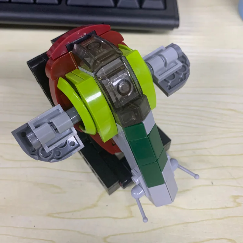 

Модель в наличии Slave One 1 Microfighter 75060 для сборки, мини-конструктор «Космические войны», Детская развивающая игрушка