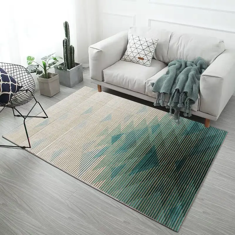 

Modern Minimalist Living Room Coffee Table Household Carpet European Carpet Coffee Table Full Of Washable European Carpet