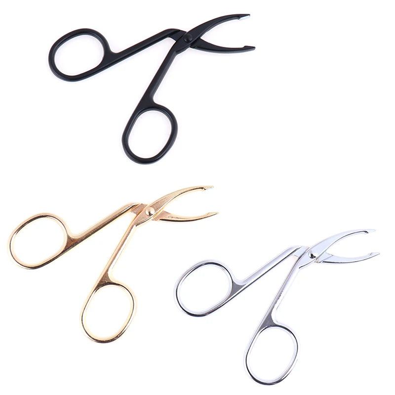 1pcs Professional Eyes Cosmetic Tool Eyebrow Tweezer Face Hair Removal Stainless Steel Tweezers For Hair Removal Face
