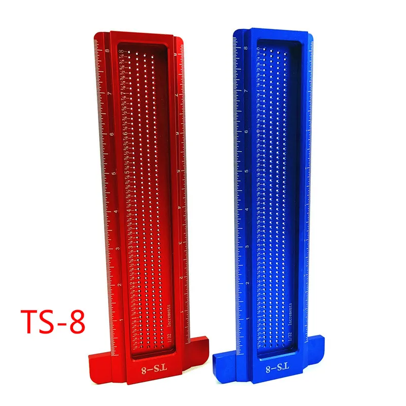 6/8 дюймов Алюминий масштабная линейка для пальцев искусственные бриллианты Т