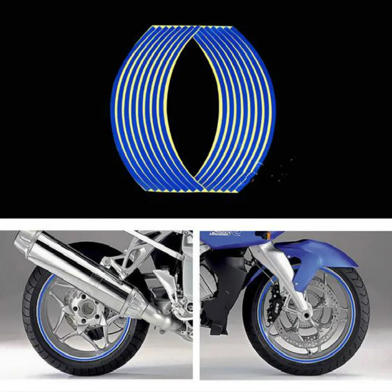 Светоотражающая наклейка для мотоцикла 17 '/18' колесо HONDA VTR1000F fiрестоm CBR125R CBR300R