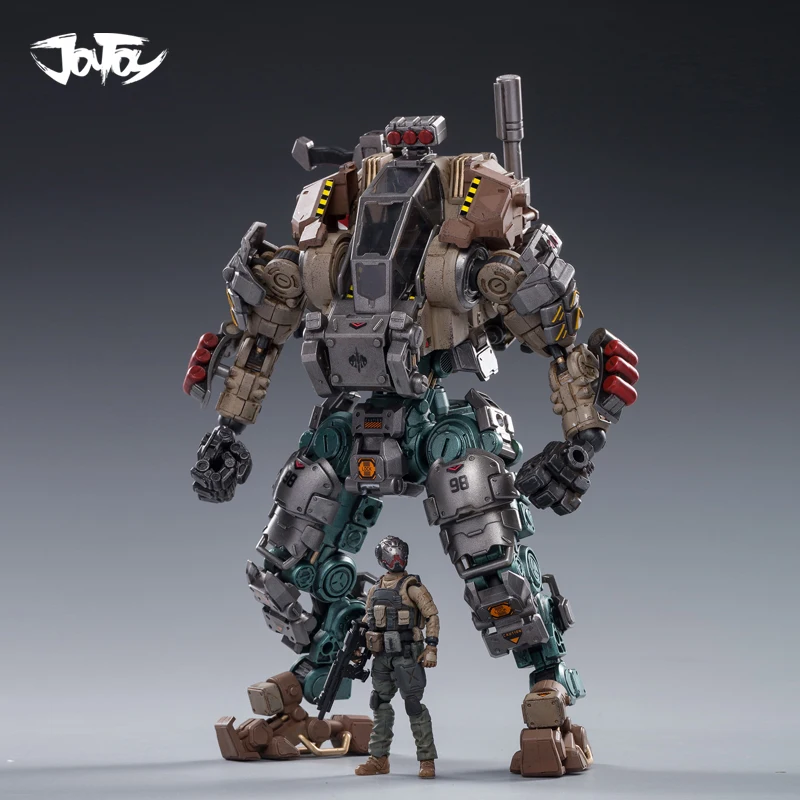 JoyToy 1/25 серебристая сталь костяная атака Mecha H02 H-02 H-03 H-04 модель робота-трансформера