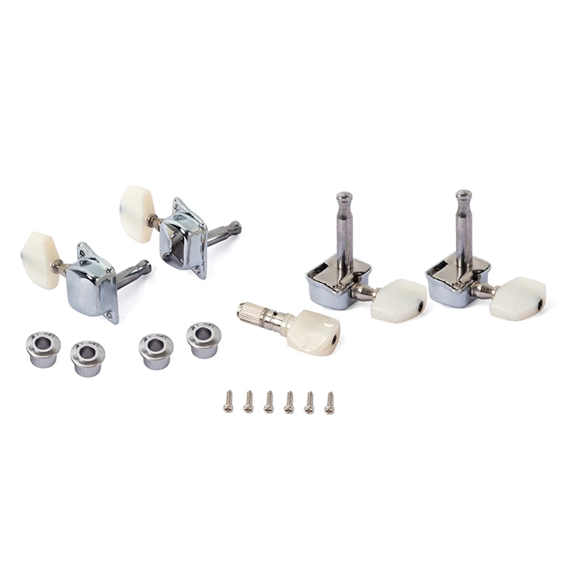 Полузакрытый головной тюнер для настройки кнопки Peg + втулка машины Banjo (упаковка