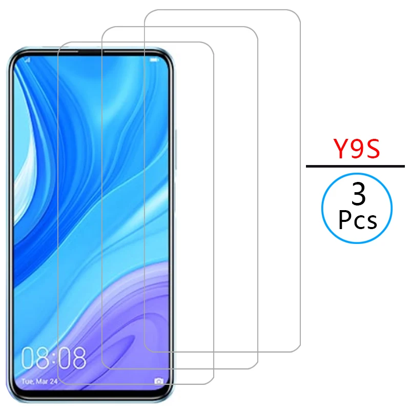 

protective glass for huawei y9s screen protector tempered glas on huaweiy9s ys9 9ys y 9s y9 s film huawey huwei hawei huawe 9h