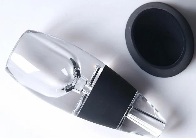 

Red Wine Aerating Pourer Spout Decanter Wine Aerator Quick Aerating Pouring Tool Pump Portable Filter Pouch Essential Set