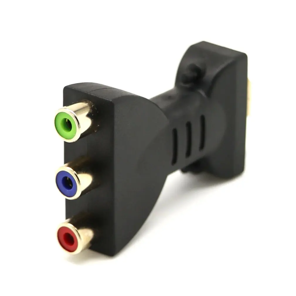 Gold-plated HDMI to 3 RGB RCA Video Audio Adapter AV Component Converter 720P 1080P Digital Signal for HDTV DVD | Электроника