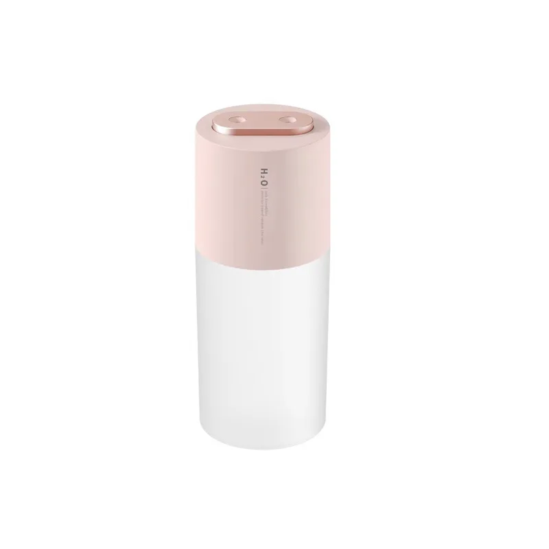 

2020 new home office large capacity desktop dual spray humidifier USB built-in battery mute humidifier