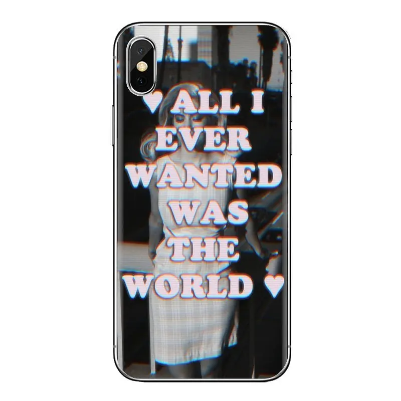 Beauty Girl Marina The Diamonds For Samsung Galaxy S3 S4 S5 Mini S6 S7 Edge S8 S9 S10 Plus Note 3 4 5 8 9 Transparent TPU Covers |
