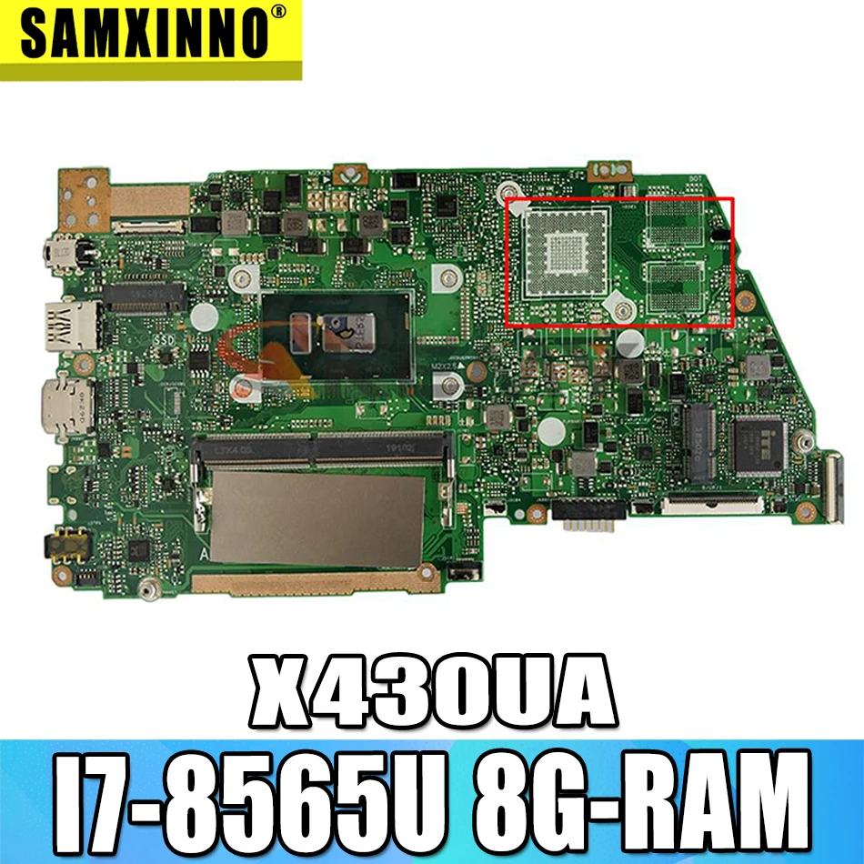 

Материнская плата X430UA Материнская плата ASUS A430U S4300U X430UA X430U для ноутбука, материнская плата с 8G оперативной памяти