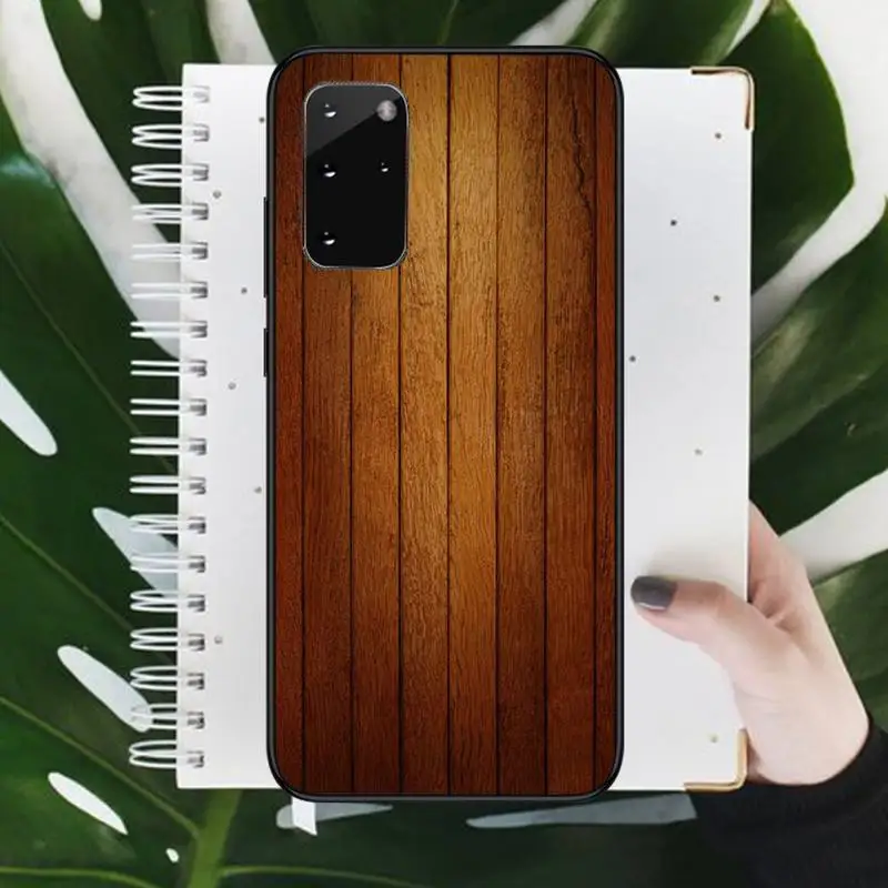 

wood texture aesthetics pattern Phone Case For Samsung S 9 10 20 A 10 21 30 31 40 50 51 71 s note 20 j 4 2018 plus Luxury brand