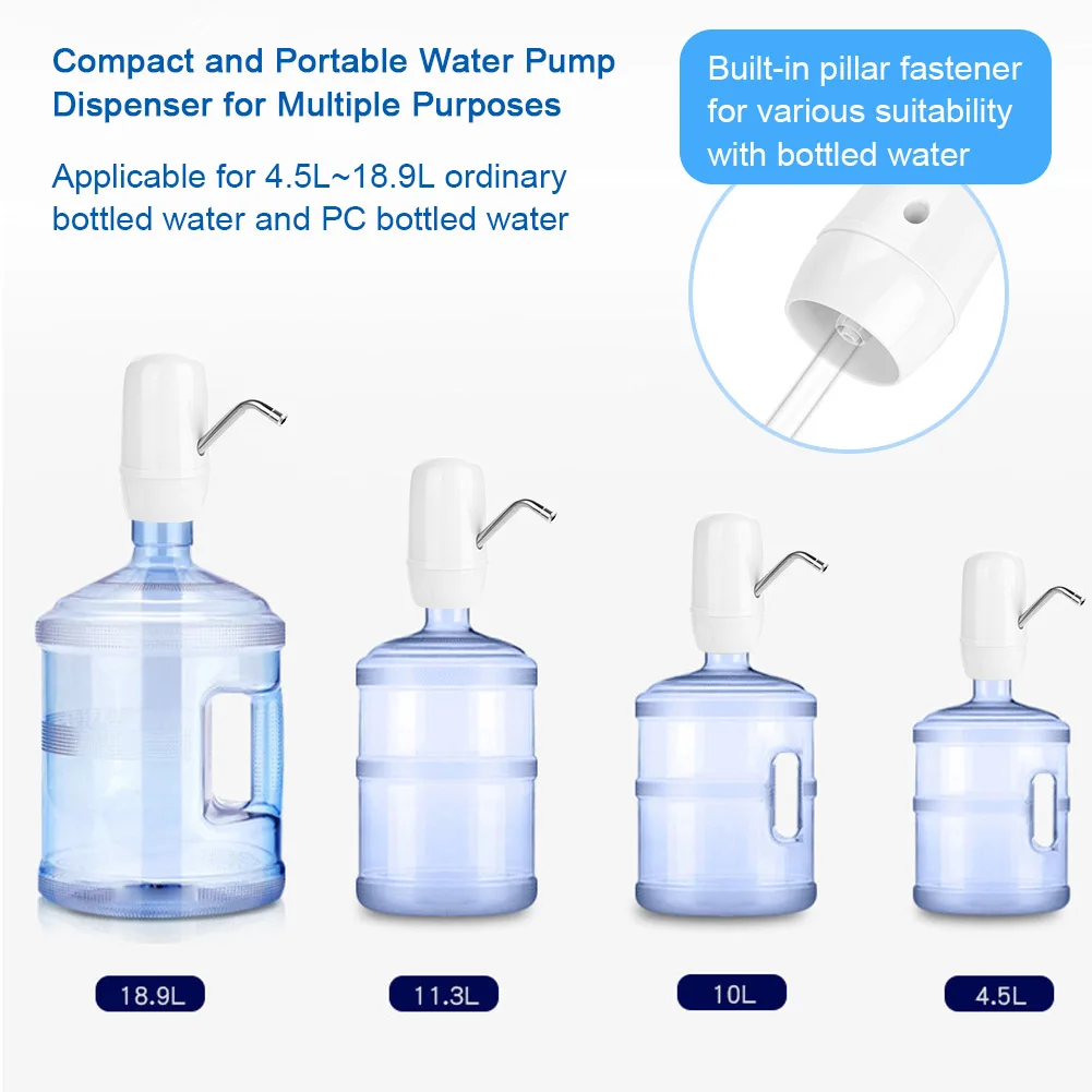 Автоматический Электрический насос для воды 5 в 8 Вт быстрая зарядка от USB