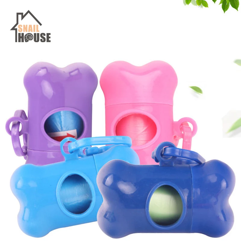 Snailhouse Pet мешок для мусора дозатор собачьих какашек в форме кости пластиковый