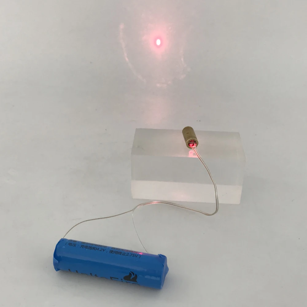 650nm 5 мВт 3V Лазерная Red Dot Модуль красный лазерный диод лазерная указка для горизонтальной фиксации светильник