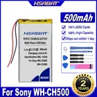 Аккумулятор HSABAT WH-CH500 500 мА  ч, для наушников Sony WH-CH500, WH-CH510, WF-H800, WF-XB700