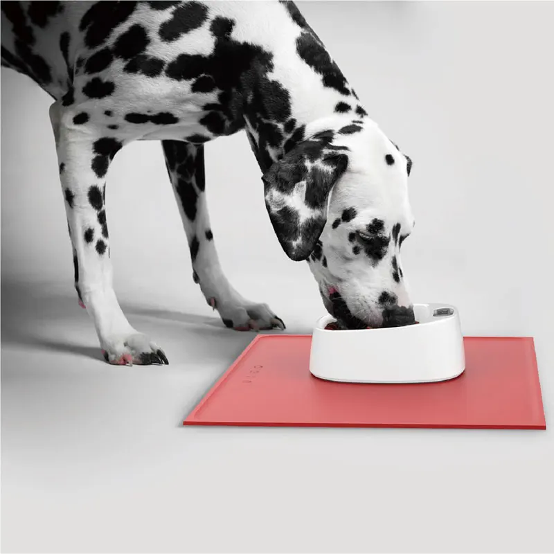 PETKIT коврик для собак, кошек, еды, FDA класс, силикон, водонепроницаемый, для размещения домашних животных, нескользящий, непромокаемый, коврик для кормления домашних животных 46x34 см