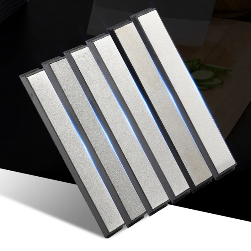 6 шт./компл. алмазными Ножи набор точилка с фиксированным углом станок для заточки