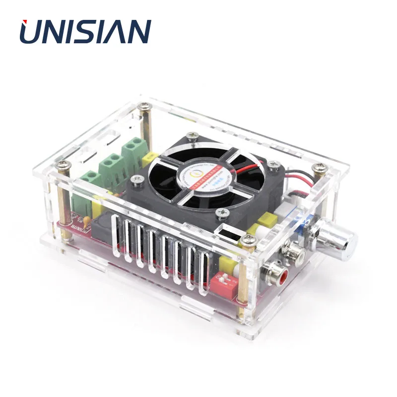 Плата цифрового усилителя UNISIAN TDA7498 Class D высокой мощности 2 0 каналов