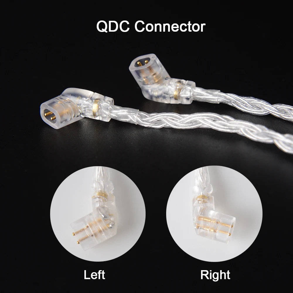 NICEHCK C16-1 16 Core посеребренный кабель 3,5/2,5/4,4 мм разъем MMCX/2Pin/QDC/NX7 для CCAKZ ZSX C12 TRNV90 TFZ QDC DB3 NX7 PRO BL03