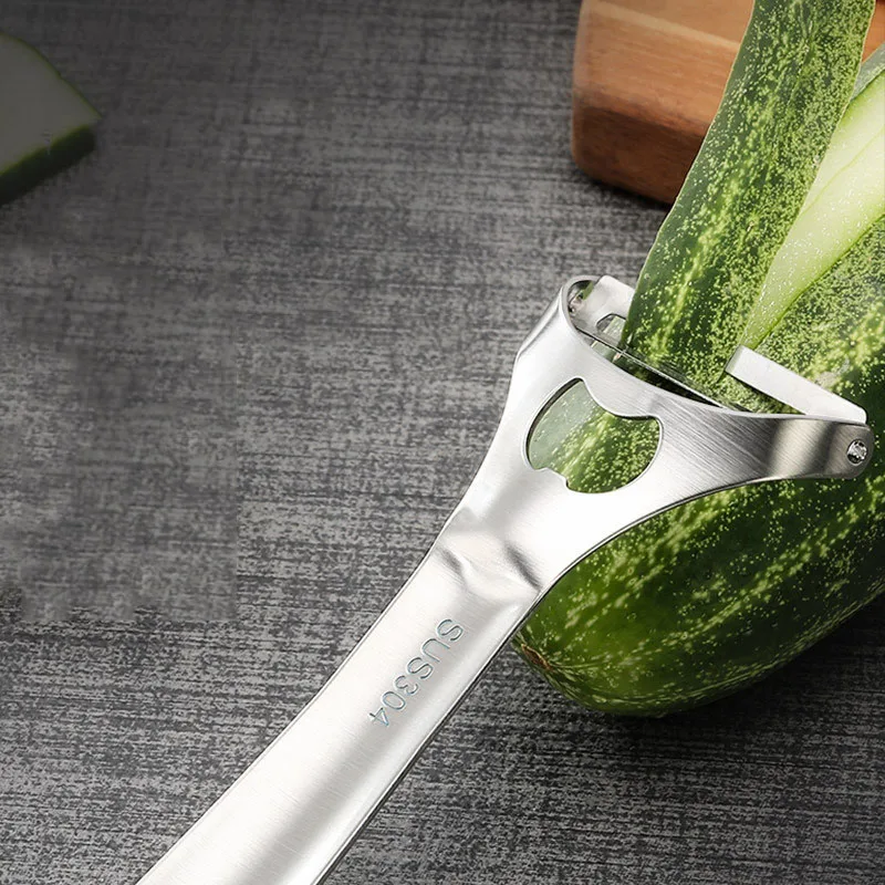 vegetable fruit potato peeler cutter stainless steel gadget peeling multifunctional kitchen tools carrot grater beer opener free global shipping