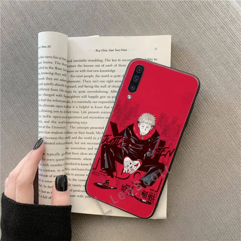 

Jujutsu Kaisen Anime Phone Case For Samsung A20 A30 30s A40 A7 2018 J2 J7 prime J4 Plus S5 Note 9 10 Plus