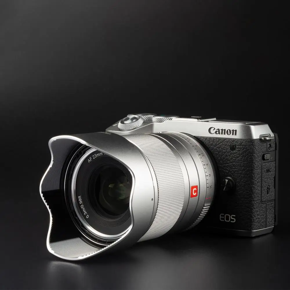 Viltrox 23 мм f1.4 STM EF-M крепление Авто фокус APS-C Prime объектив для камер Canon EOS M M5 M6 Mark II M200