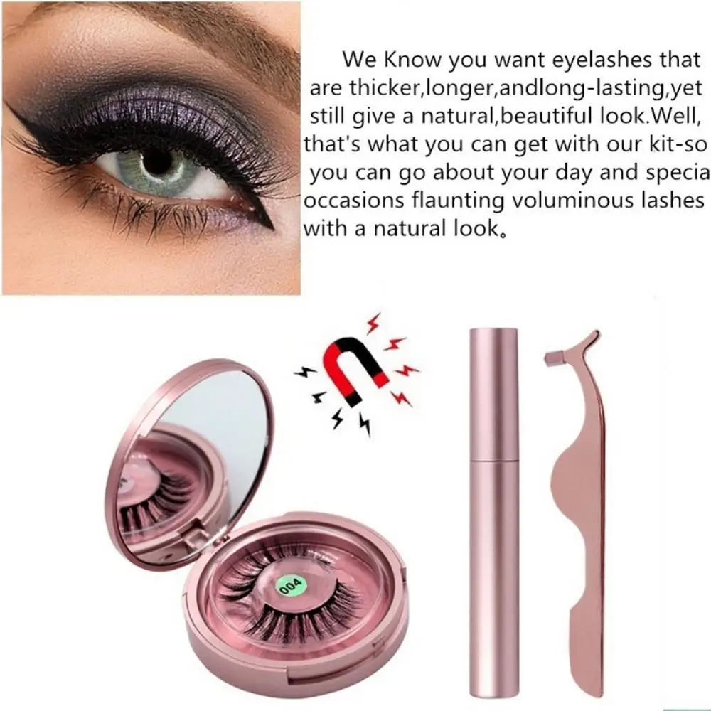 Магнитный жидкая подводка для глаз Eyeashes комплект Водонепроницаемый Длительное