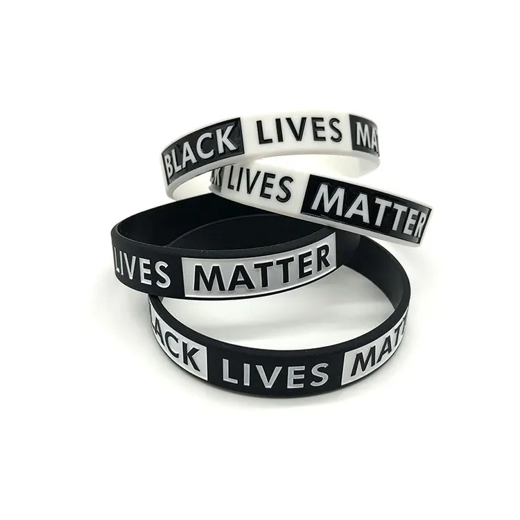 Силиконовый черный браслет MIQIAO живее я не могу дышать на запястье для женщин и