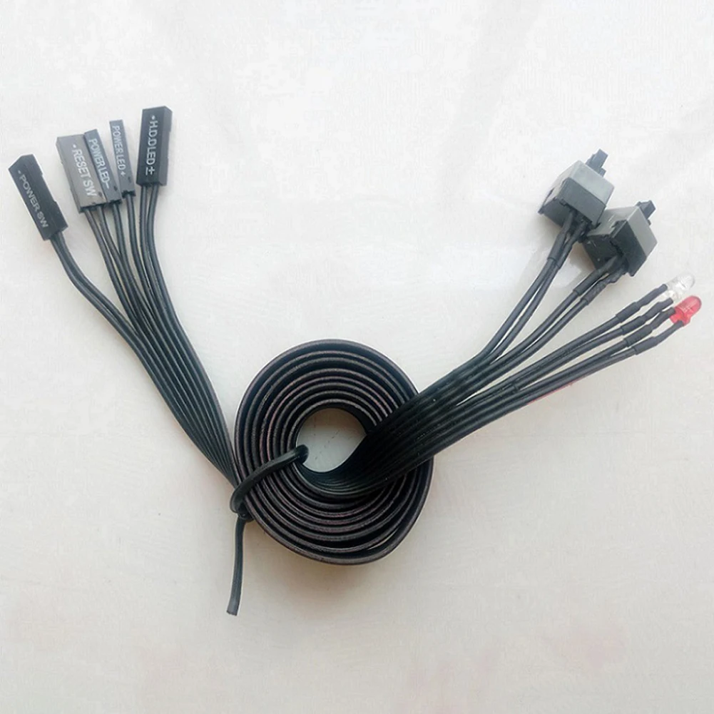 60 см материнская плата красный зеленый светодиодный светильник ПК блок питания