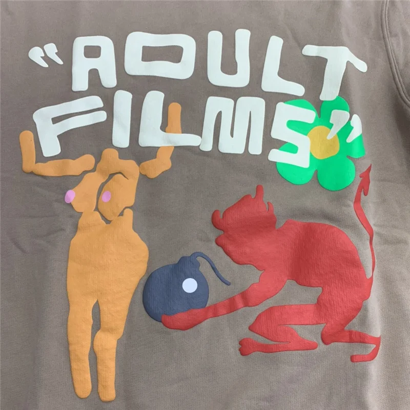 Толстовка CPFM.XYZ для взрослых с принтом пены толстовки капюшоном мужчин и женщин