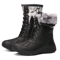 women winter boots 2020 super warm plush mid calf snow boots outdoor waterproof fashion female casual shoes chaussures femme